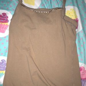 Tan tank top
